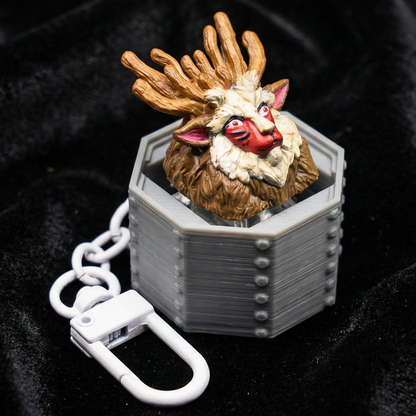 Tecla ESPÍRITU DEL BOSQUE - Llavero fidget con base NFC