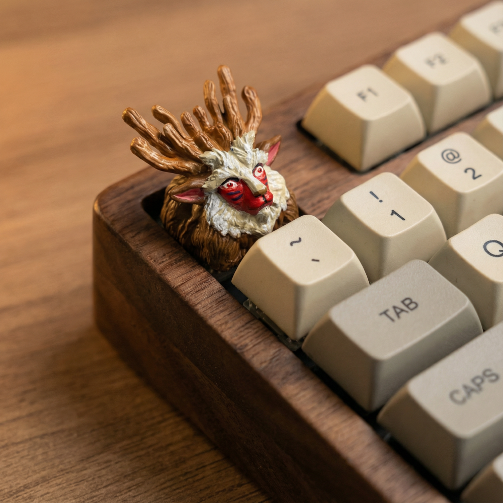 Tecla ESPÍRITU DEL BOSQUE - Llavero fidget con base NFC