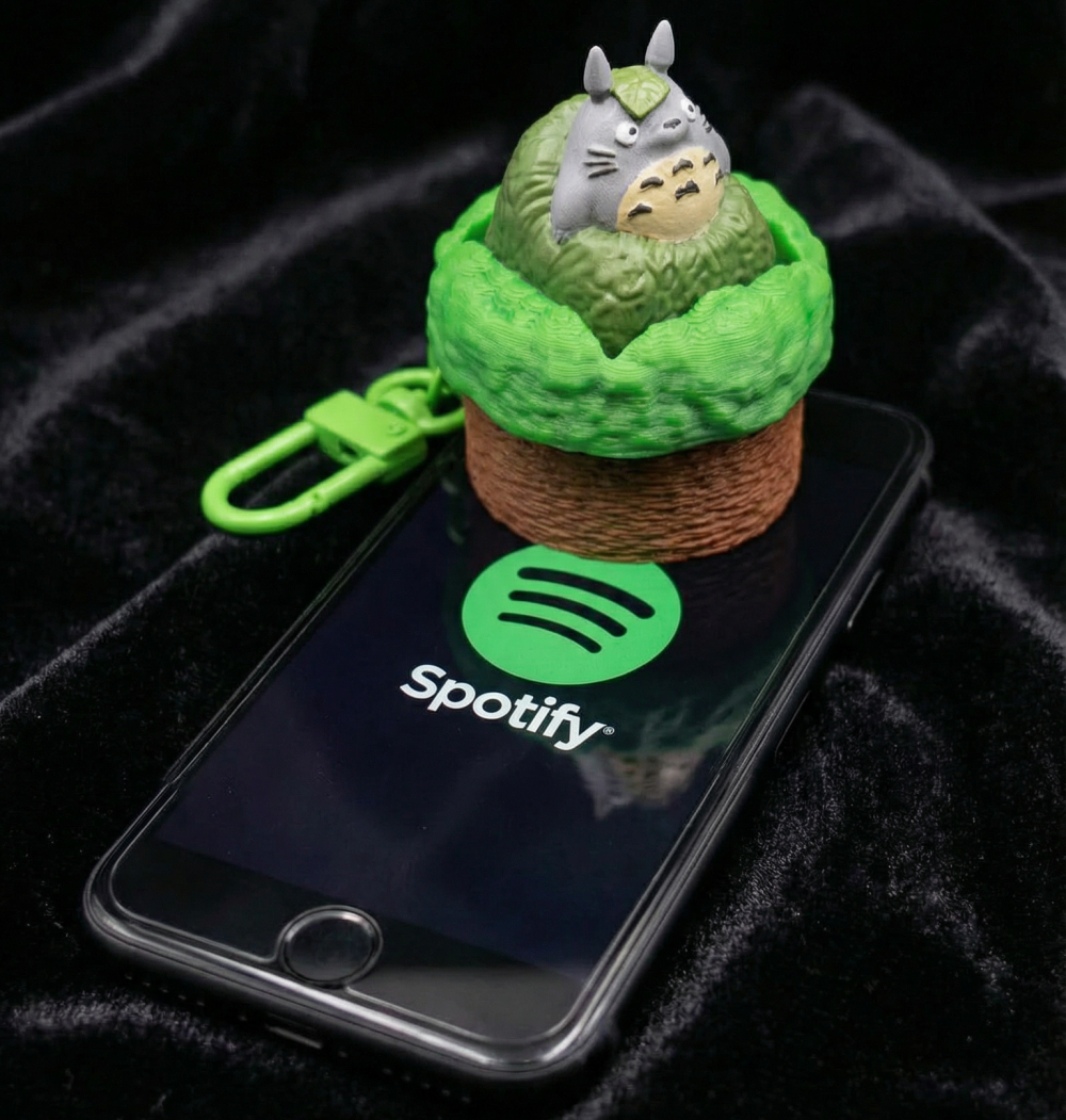 Tecla TOTORO - Llavero fidget con base NFC