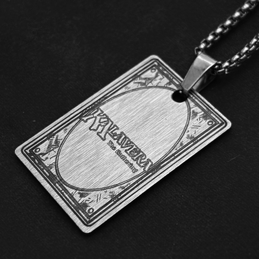 Kalavera Necklace Kard - PERSONALIZABLE