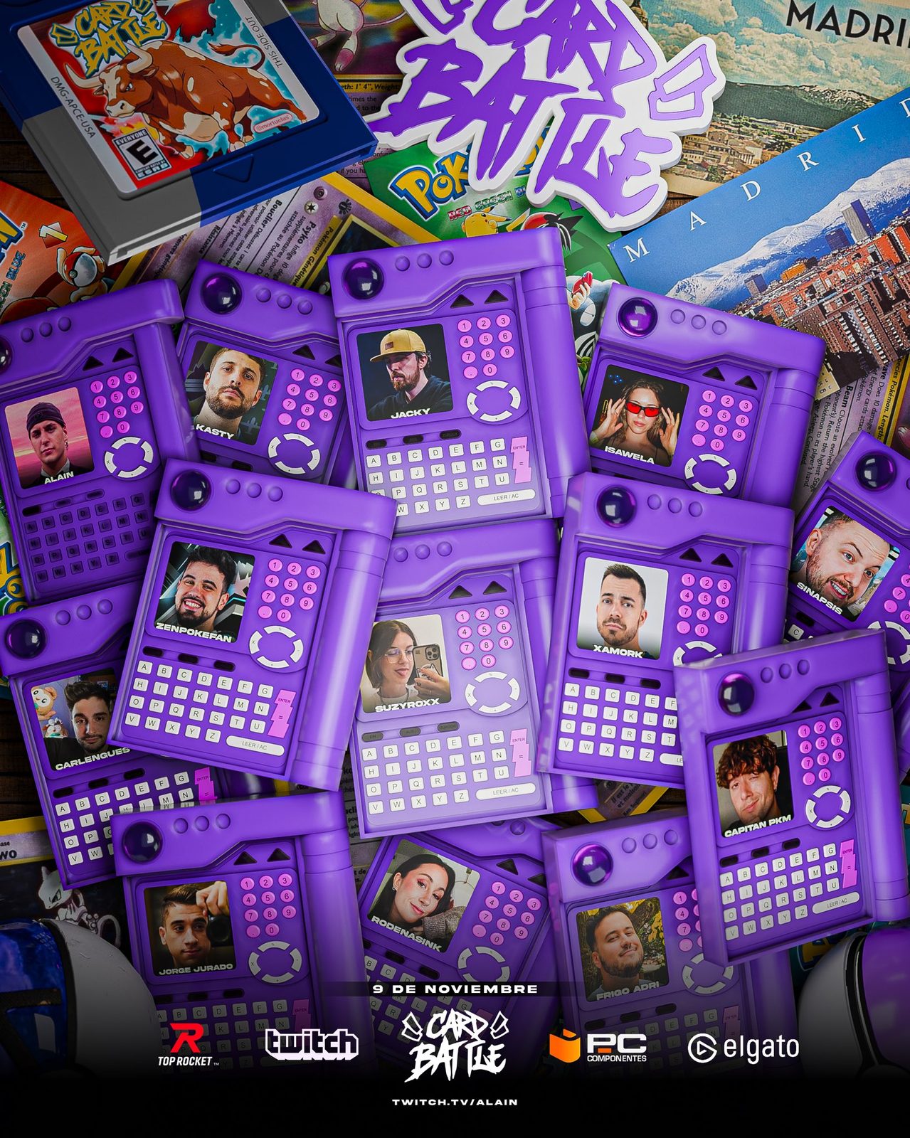 Card Battle — Participantes